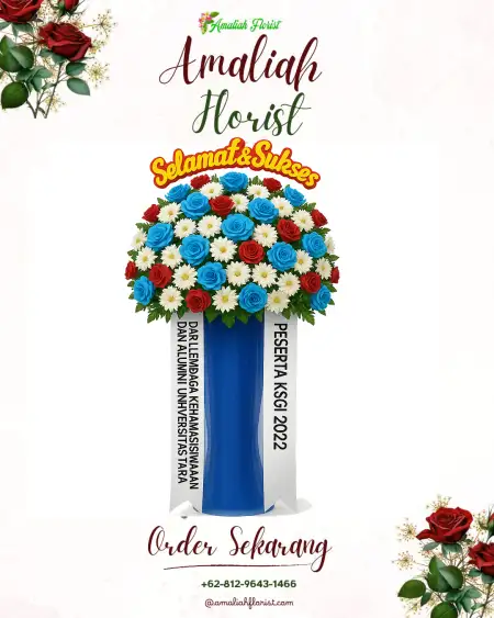 Standing Flowers Gedung Balairung UI Depok